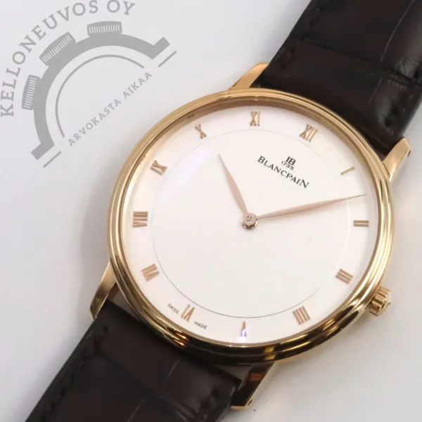 Arvokello Blancpain Villeret Ultra Slim 18K Rose Gold - Image 5