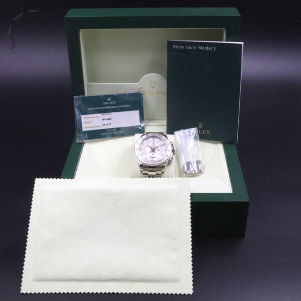 Rolex Yacht-Master II White Gold/Platium - Image 7