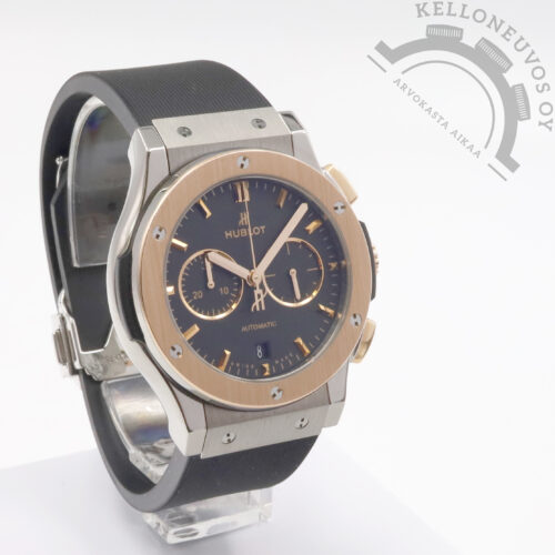 Arvokello Hublot Classic Fusion Chronograph Titanium King Gold 42mm - Image 3