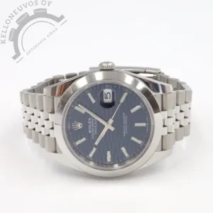 Rolex Datejust 41 Blue Motif (Oyster + Jubilee)