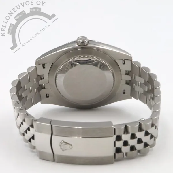 Rolex Datejust 41 Blue Motif (Oyster + Jubilee) - Image 4