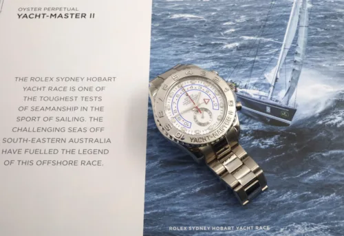 Arvokello Rolex Yacht-Master II White Gold/Platium - Image 8