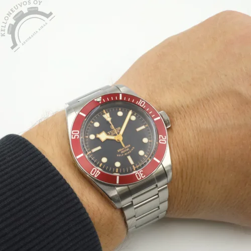 Arvokello Tudor Heritage Black Bay Red "Smiley Face" - Image 6
