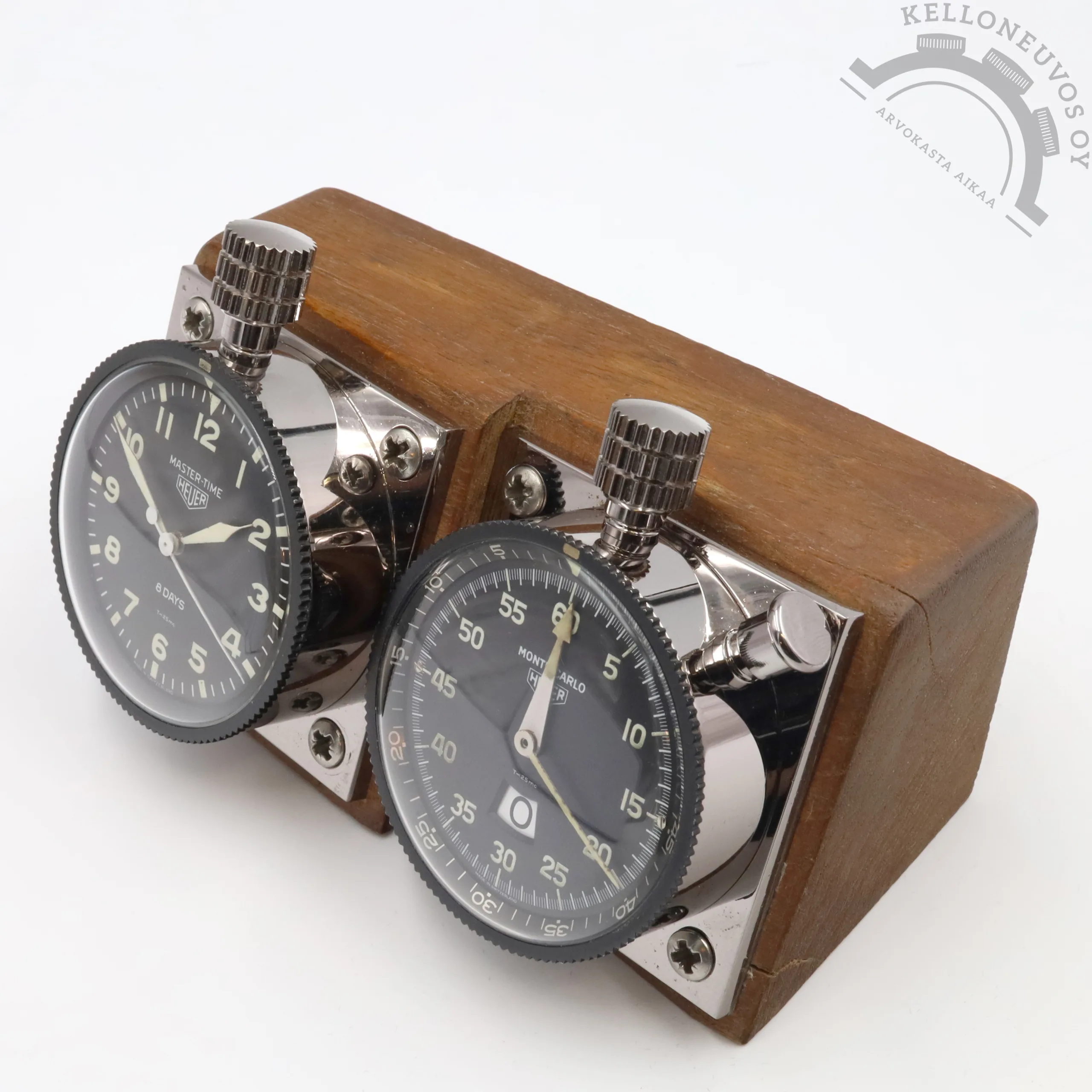 Heuer Master-Time & Monte-Carlo ralliajokellopari 3 Heuer Master-Time & Monte-Carlo ralliajokellopari - Image 3