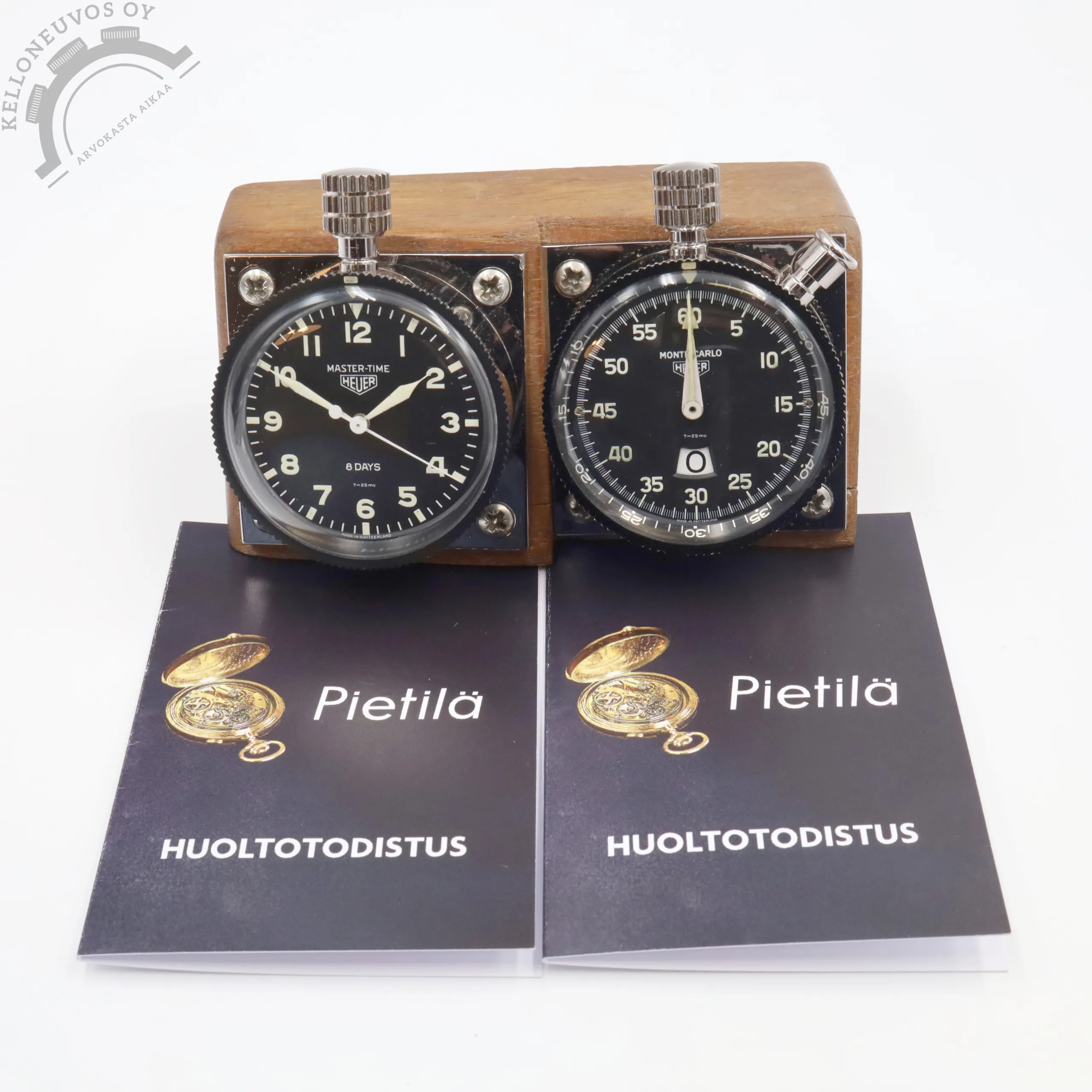 Heuer Master-Time & Monte-Carlo ralliajokellopari 5 Heuer Master-Time & Monte-Carlo ralliajokellopari - Image 5