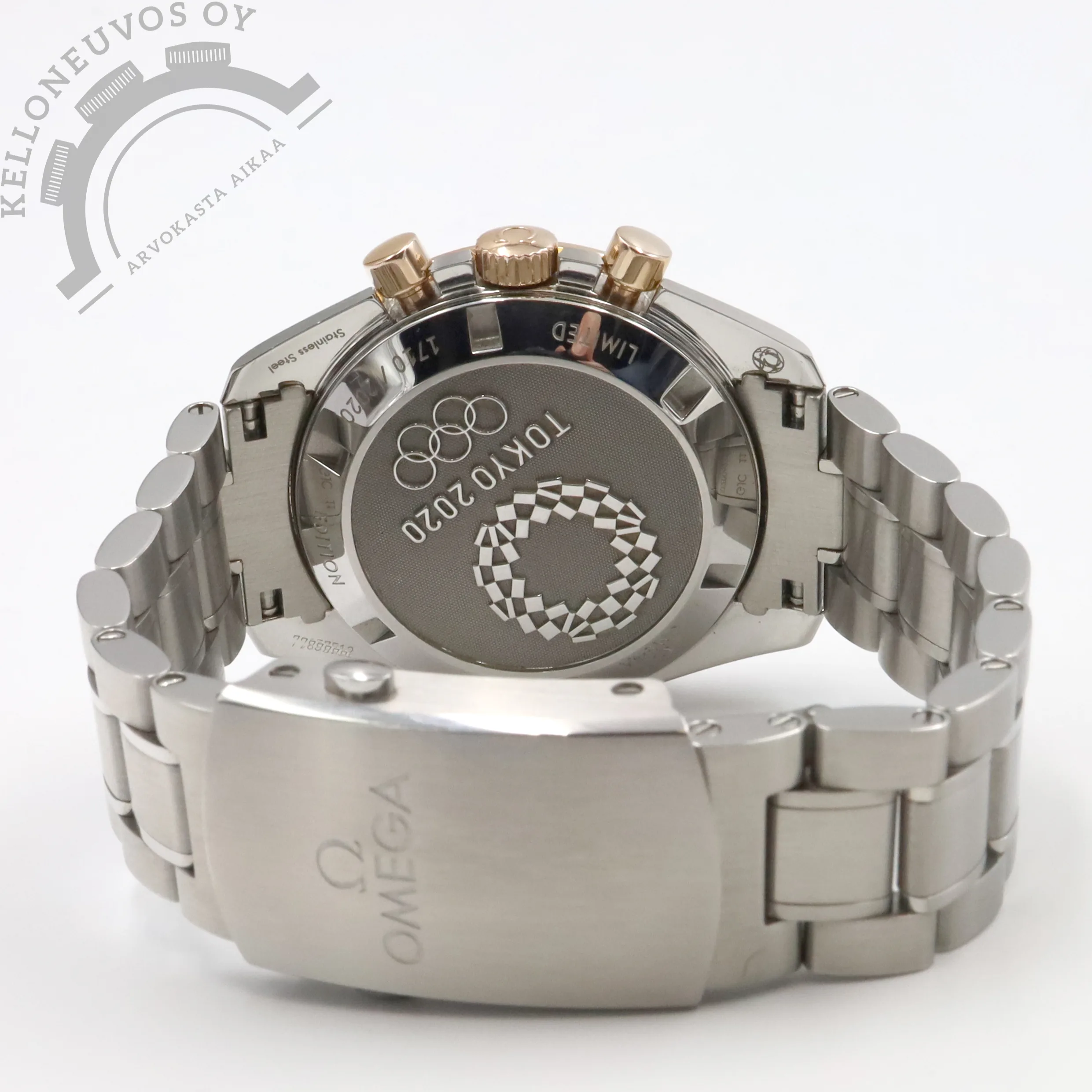 Omega Speedmaster Anniversary Series "Tokyo 2020" Limited Edition 42mm Sedna Gold & Steel 4 Omega Speedmaster Anniversary Series "Tokyo 2020" Limited Edition 42mm Sedna Gold & Steel - Image 4