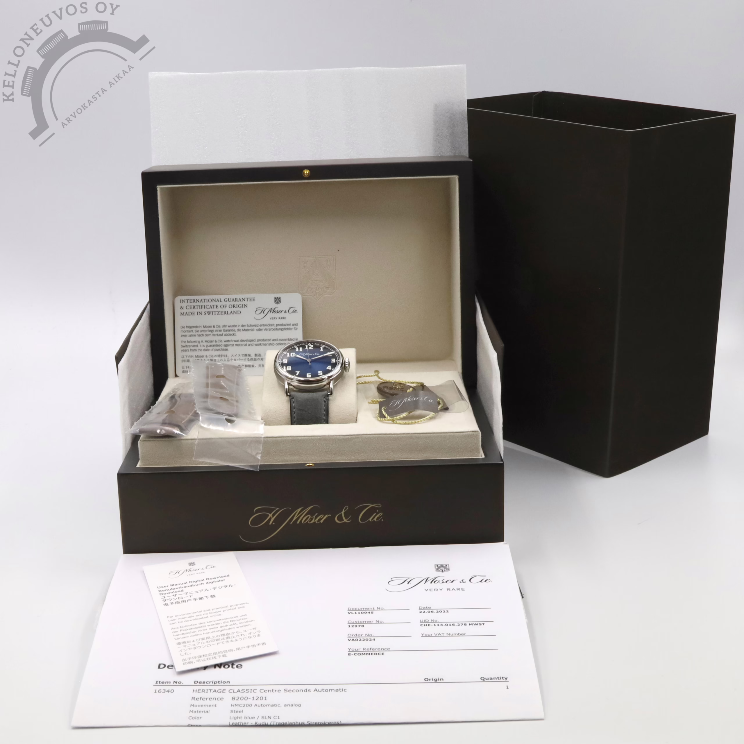 H. Moser & Cie. Heritage Centre Seconds 7 H. Moser & Cie. Heritage Centre Seconds - kuva 7