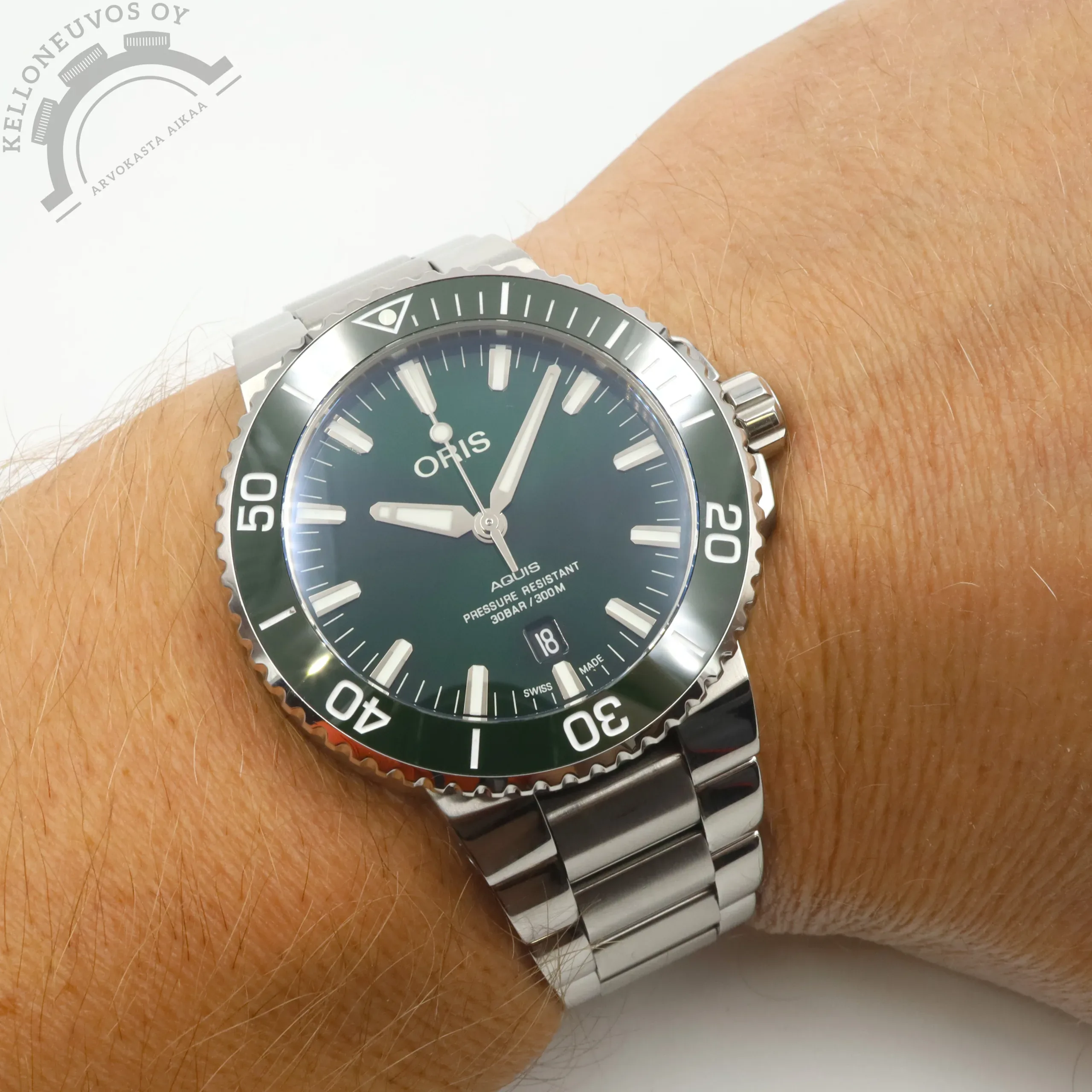 Oris Aquis Date 43,5mm Green - Image 6