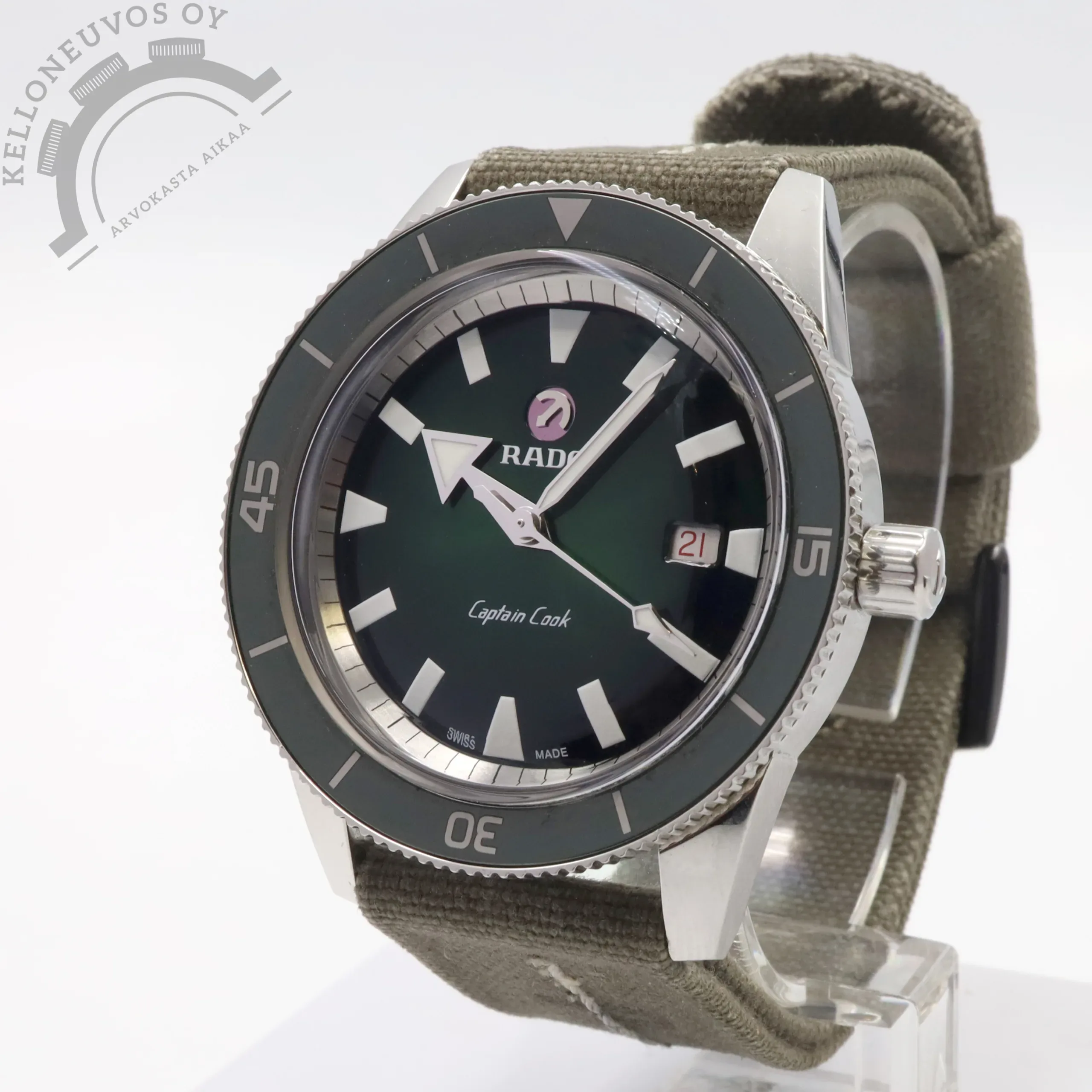 Rado Captain Cook Automatic 42mm Green - Image 2