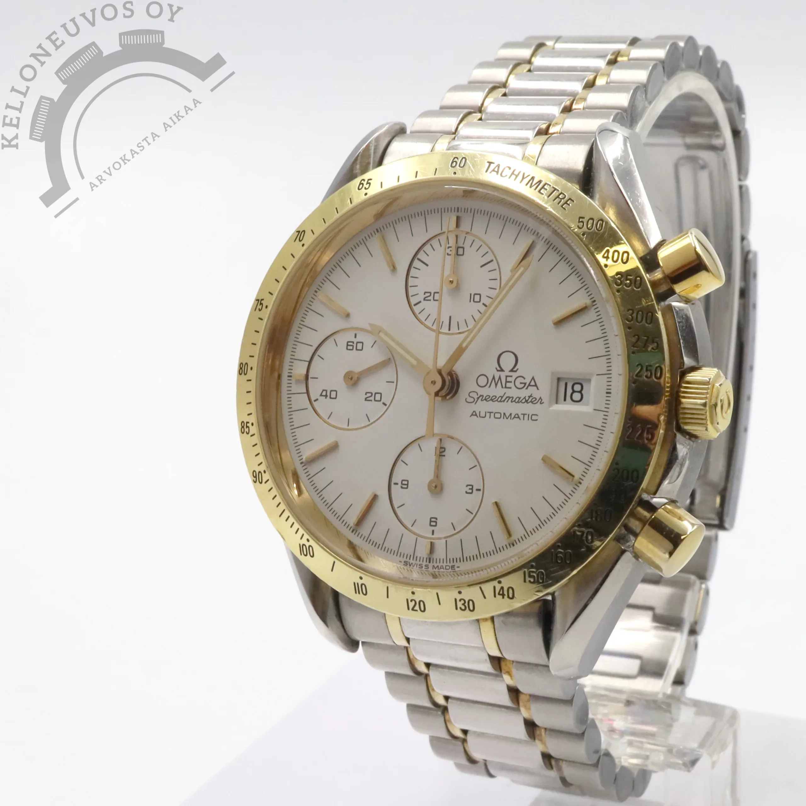 Omega Speedmaster Date 39mm Steel/Gold - Image 2