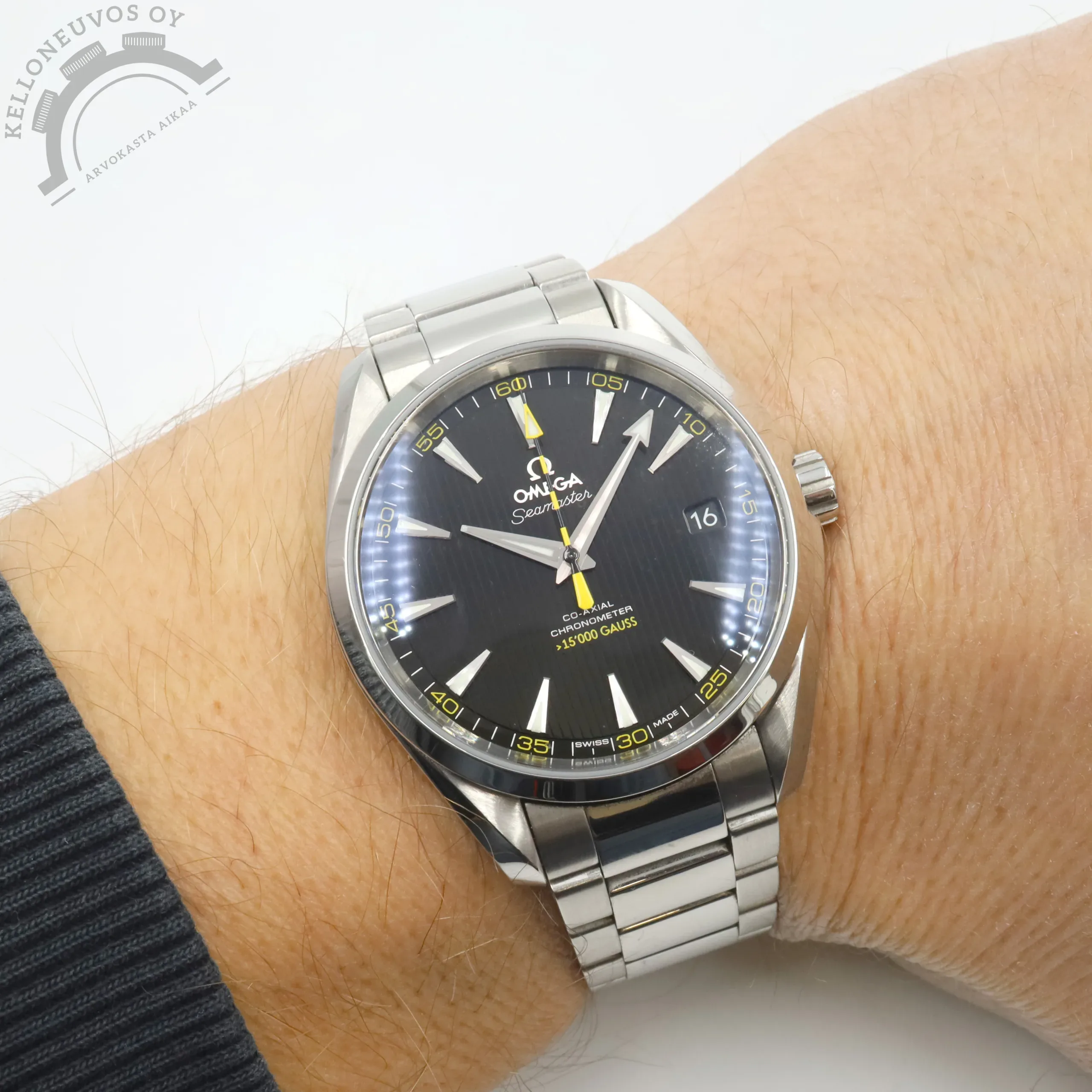 Omega Seamaster Aqua Terra 150M Co-Axial Chronometer 41,5mm >15,000 gauss "Bumblebee" 6 Omega Seamaster Aqua Terra 150M Co-Axial Chronometer 41,5mm >15,000 gauss "Bumblebee" - Image 6